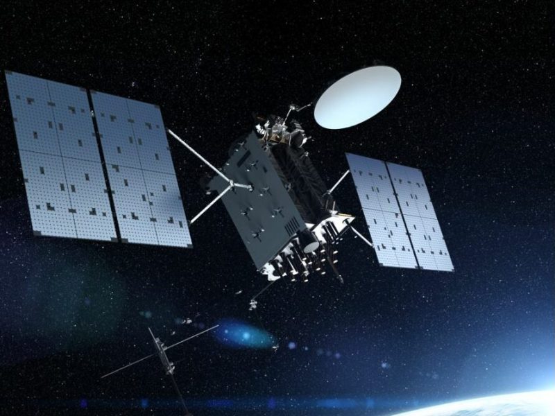 Lockheed Martin GPS 3F satellite rendering.