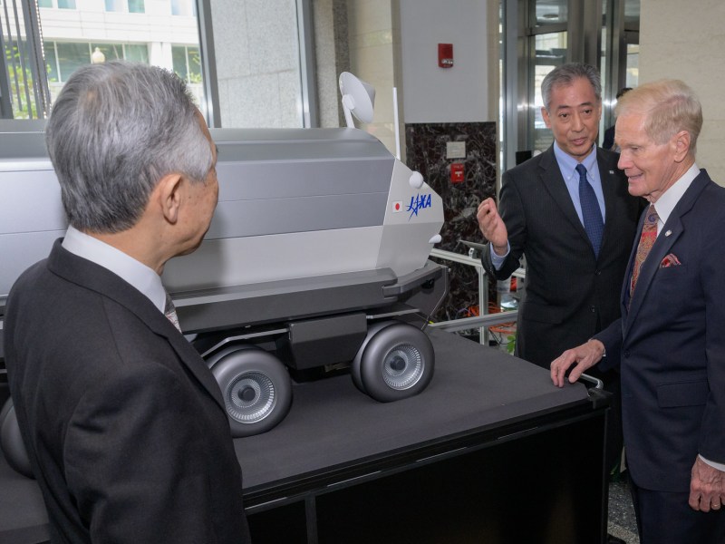 JAXA lunar rover model