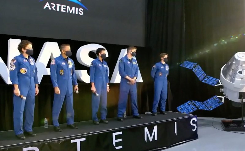 Artemis Team astronauts