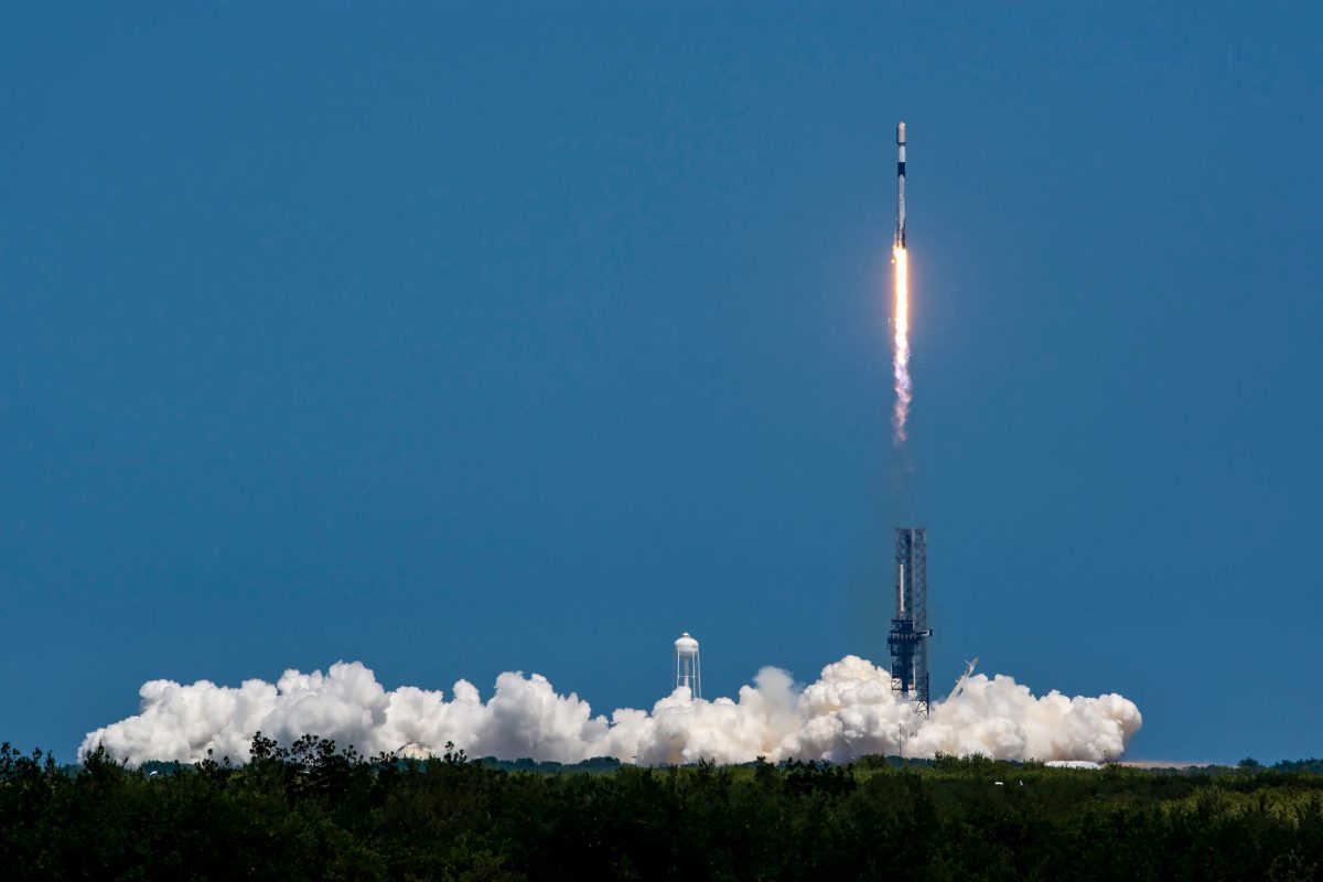 A SpaceX Falcon 9 launched 23 Starlink satellites on May 8, 2024. Credit: SpaceX