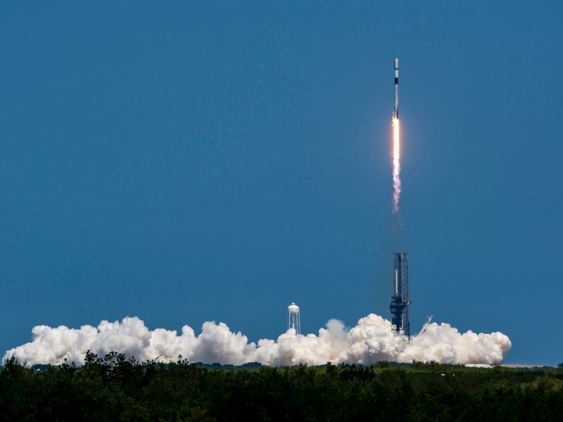 A SpaceX Falcon 9 launched 23 Starlink satellites on May 8, 2024. Credit: SpaceX