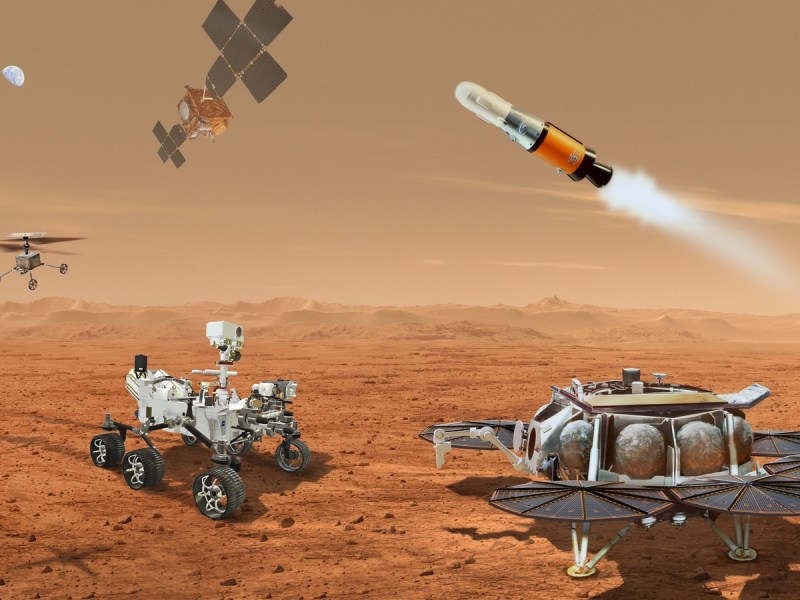 Mars Sample Return illustration