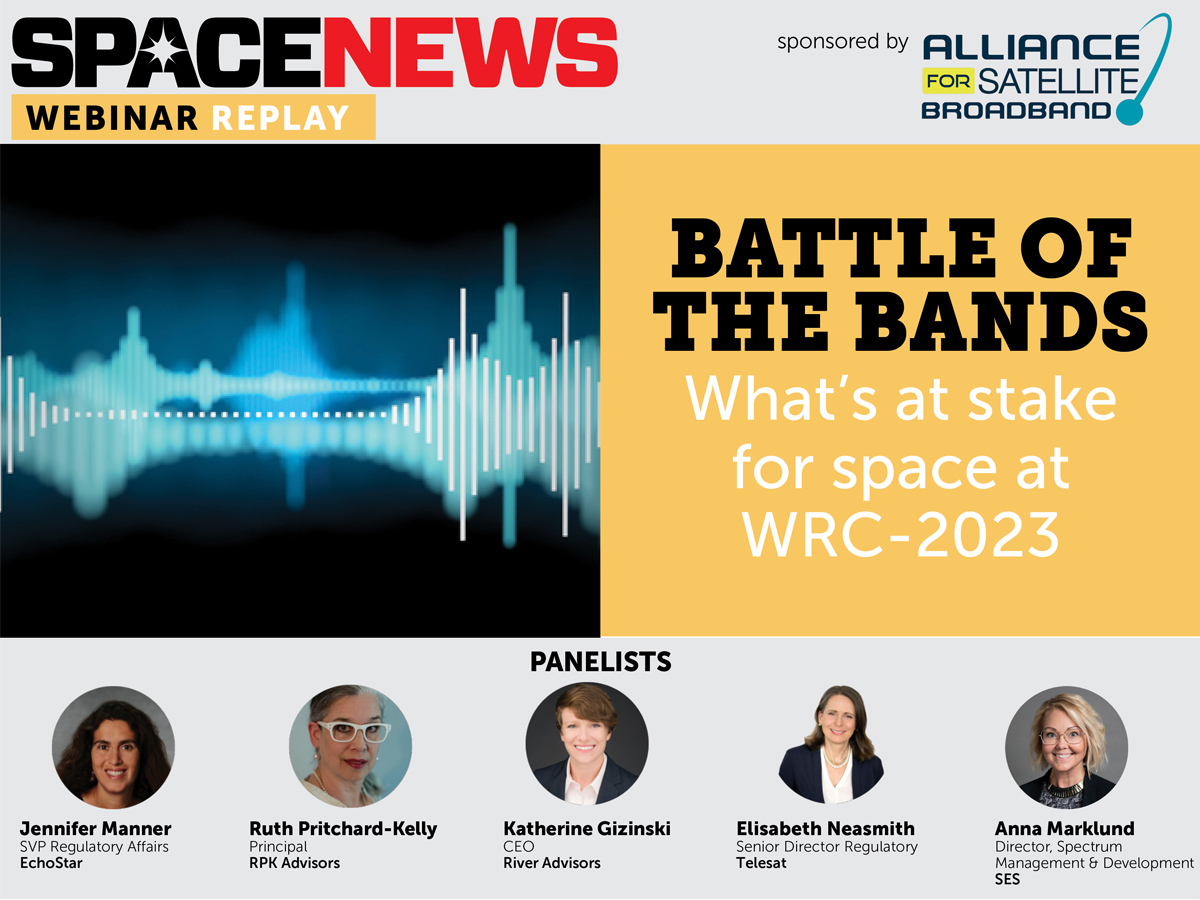 Webinar Replay | Battle of the Bands – What’s at stake for space at WRC-23